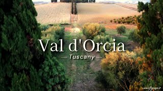 Val dOrcia  Tuscany  Casa del Gladiatore  House of the gladiator  Drone  4k  Cinematic [upl. by Adaj231]