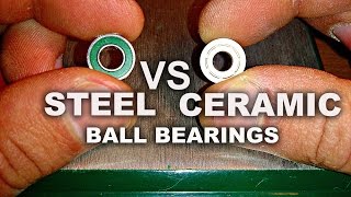 Steel VS Full Ceramic Bearings Friction Test [upl. by Dusen]