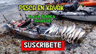 PESCA EN KAYAK  BUSCANDO JUREL XL  iquique kayakfishing [upl. by Dibrin470]