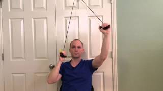 How to use shoulder pulleys to regain Shoulder motion [upl. by Clio]