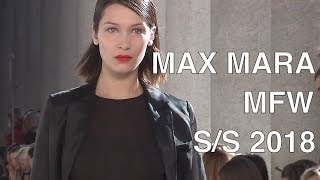 MAX MARA  SPRING SUMMER 2018  FASHION SHOW HD [upl. by Porush]