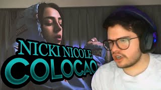 EL DEMENTE reacciona a NICKI NICOLE  COLOCAO [upl. by Kcirddot954]