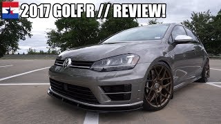 2017 Golf R  Review APR STAGE 2 [upl. by Janik419]