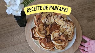 Recette des pancakes moelleux [upl. by Winterbottom]