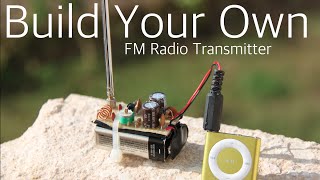 How to build a FM radio transmitter [upl. by Ocer]