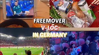 독일 FREEMOVER 브이로그 JGU 마인츠 프리무버주말에 파스타 만들어 먹고 장보러 갔다가 이재성 경기보러 갔는데 독일 중계에 잡히는 삶 [upl. by Donalt284]