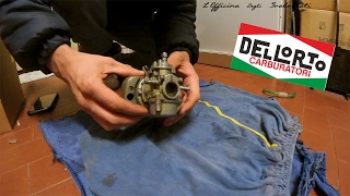 Dellorto SHA 1412  Come Smontare Correttamente il Carburatore [upl. by Bette]