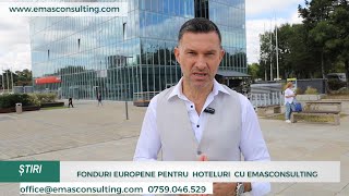 Accesați Fonduri Europene pentru hoteluri cu EMAS CONSULTING [upl. by Gawlas986]