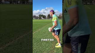 When every go is the ‘first go’ 🤣 crossbarchallenge nrl [upl. by Macri]