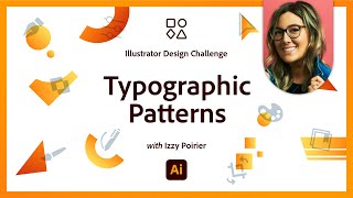 Typographic Patterns  Illustrator Skills Challenge [upl. by Gunther511]