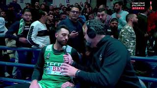 Lebanese Basketball Championship 20232024  HOOPS VS SAGESSE [upl. by Vergne]