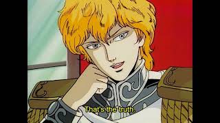 Legend of the Galactic Heroes Ep 30 clip  Domesday Duplicator  Laserdisc Remastered  Subtitled [upl. by Assiron]