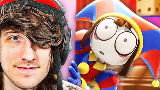 THE AMAZING DIGITAL CIRCUS PILOT  KreekCraft Reacts [upl. by Brandenburg]