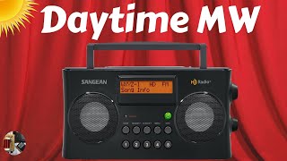 Sangean HDR16 AM FM HD Radio Daytime MW [upl. by Ahsakal]