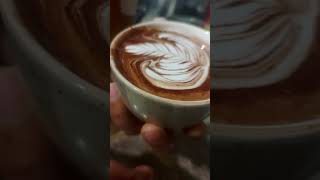 Cafe mocha coffee latteart viralshort youtubeshort youtube [upl. by Enelyad]