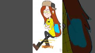 Day 3 of ciphering characters wendy billcipher gravityfalls edit [upl. by Cochran419]