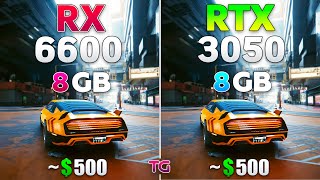 RTX 3050 vs RX 6600  Which is Better to Buy [upl. by Montano365]