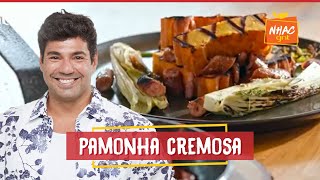 Pamonha defumada com linguiça na brasa  Felipe Bronze  Perto do Fogo [upl. by Zurn]