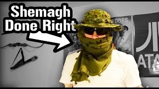 How to Tie a Shemagh  Military Style [upl. by Perla]