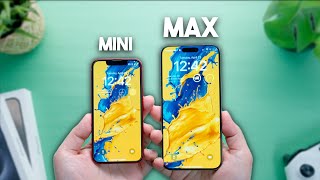 Is the iPhone 13 mini Better Than the iPhone 15 Pro Max [upl. by Nahem]