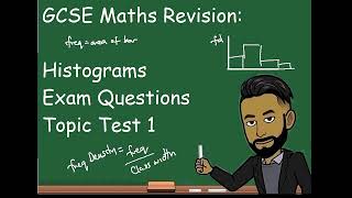 GCSE Maths Revision Histograms 1 Topic Test NEW 2023 [upl. by Euqnomod]