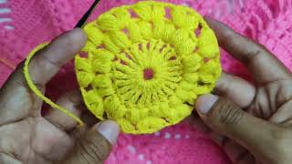 Cómo tejer tapete a crochet paso a paso parte 1 [upl. by Yddeg]