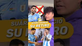 Luis Suárez anunció su retiro de la Selección de Uruguay 🇺🇾 shorts futbol viralvideo football [upl. by Ahsenac]