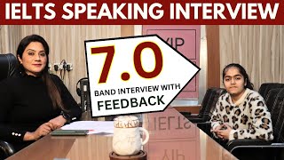 IELTS Speaking Interview 2024  Band 70  Full IELTS Speaking Test  Sapna Dhamija [upl. by Aimek]