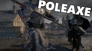 Conquerors Blade  Poleaxe The Best Weapon In The Game [upl. by Nonnelg47]