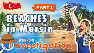 Overview of the Beaches in Mersin Turkey Sea and Beaches Within the City [upl. by Pogah]