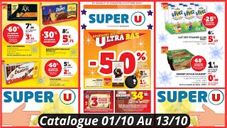 Nouveau Catalogue Super U De Cette Semaine 011024 Au 131024 Arrivage Et Bon Plan Action France [upl. by Naugal173]