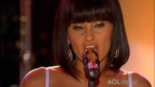 Say It Right AOL Music Live by Nelly Furtado  Interscope [upl. by Harbird]