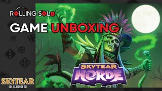 Skytear Horde  Game Unboxing [upl. by Gardia]