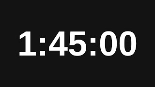 1 Hour 45 Minute Timer  105 Minute Countdown Timer [upl. by Deming]