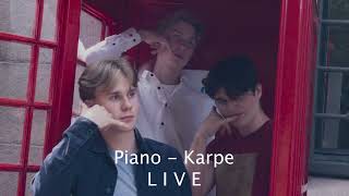 Karpe  Piano  Live at Nesodden vgs [upl. by Eberhart109]