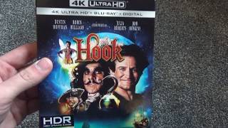 Robin Williams Hook 4K Ultra HD BluRay Unboxing [upl. by Stoat220]