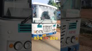 TGSRTC EXPRESS BS6 VS BS4 ashokleyland hyderabad travel race chase overtake tsrtc express [upl. by Saul13]