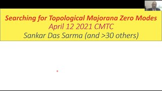 quotSearching for Topological Majorana Zero Modesquot  Part 1 Janet Das Sarma Conference Series [upl. by Okomom14]