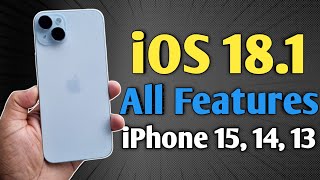 Every Feature of iOS 181 in iPhone 15 and for nonpro iPhones  iOS 181 features in iPhone 15 [upl. by Acilgna]