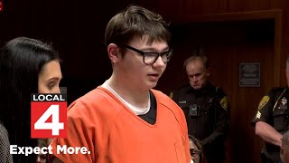 Oxford school shooter addresses court before sentencing for mass shooting [upl. by Quinn]