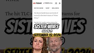 SISTER WIVES Season 19 Trailer  New Season Premieres September 15 2024 [upl. by Connelly]