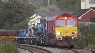 Evening Trainspotting at Taunton Station [upl. by Buffo699]