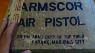 Air pistol by Armscor Philippines [upl. by Ettevroc]