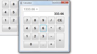 How to Make a Calculator in C Windows Form Application Part2 [upl. by Mellisent]