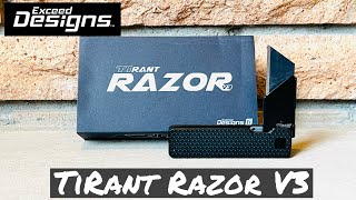 Exceed Designs TiRANT RAZOR V3  Best Titanium EDC Utility Knife [upl. by Alilahk]