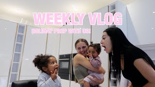 WEEKLY VLOG  OUR HOLIDAY PREP  CLOTHING HAULS [upl. by Chessa]