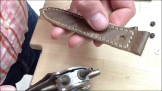 How to make a watch strap [upl. by Atilef603]