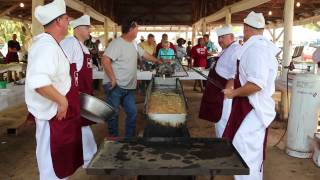 Hush Puppy Machine at Grady Fish Fry [upl. by Oidiple]