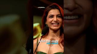 Samanthas⚡ Greatest Advice For Womens Samantha Ruth Prabhu Speech  Iifa Awards 2024 [upl. by Ycart946]