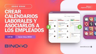 ODOO RRHH  Tutorial 06 📌 Crear calendarios laborales en Odoo y asociarlos a los empleados [upl. by Ithaman]